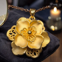 奢華閃耀！999純金項鍊，展現極致品味