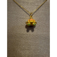 金色南瓜馬車項鍊 - 童話飾品中的夢幻項鍊，展現獨特風格的時尚配件