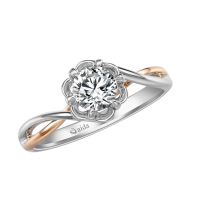 璀璨永恆 單鑽婚戒 0.50克拉圓鑽 18K貴金屬 追求完美愛情的象徵