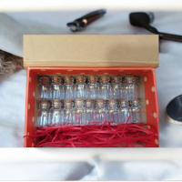 限量搶購！迷你玻璃軟木塞瓶組合 - 小金豆收納，傳承美好，保值又實用，送禮自用兩相宜！