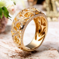 奢華金戒指——點燃愛的永恆火焰