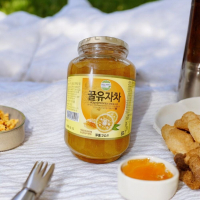 韓國進口蜂蜜柚子茶 - 韓國蜂蜜黃金柚子醬每瓶*淨重2kg/瓶(玻璃瓶裝)，健康飲品的最佳選擇！