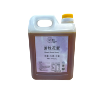 美好游牧花蜜1800g純天然蜂蜜 - 森林精華大容量，健康甜蜜選擇